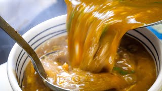 関西人の心を鷲掴みした絶品カレーうどん！！職人技が光る素朴な大衆うどん店に密着丨Best Curry Udon in Osaka