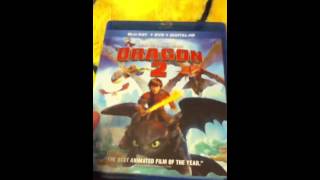 How To Train Your Dragon 2 Blu Ray Unboxing & Review