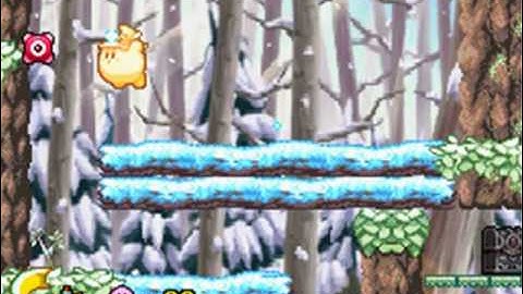 Lets Play Kirby Squeak Squad [9] Snow Kirby
