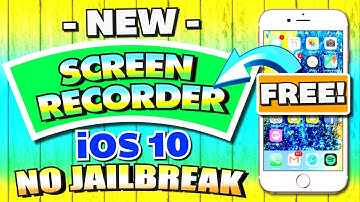 How To: Record Your iPhone Screen for FREE iOS 10/9 (NO COMPUTER) (Without AIRSHOU) *NEW* 2017