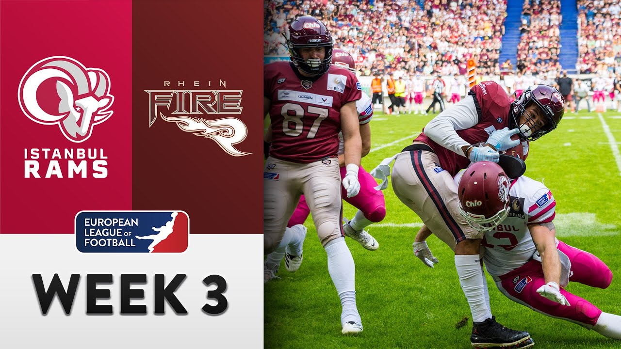 Istanbul Rams @ Rhein Fire Highlights | Week 3 | 2022