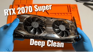 This GPU was brown? RTX 2070 Super Deep Clean!