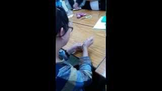 20141123 - 工聯會皮革班 - 皮鞋仔+染色 9