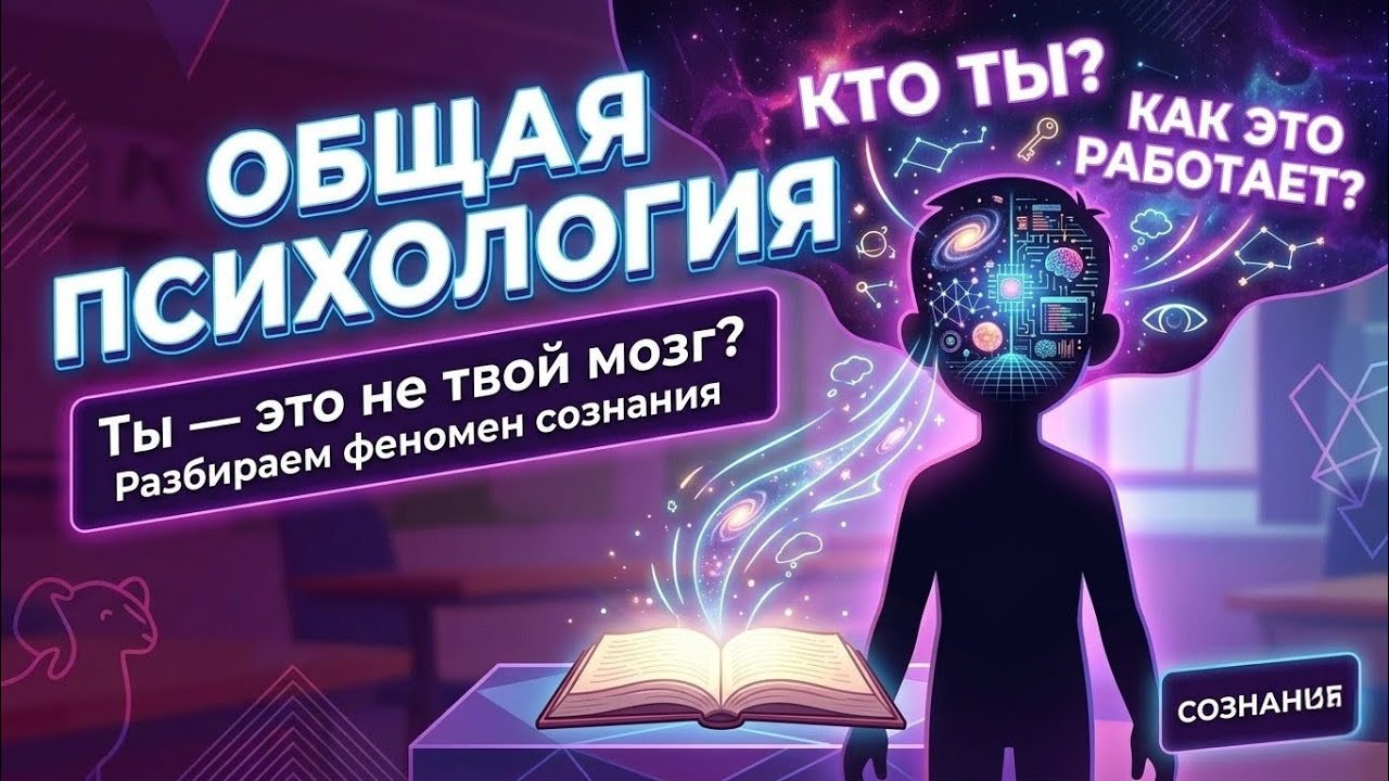 Общая психология. Сознание - сущность и определение #ДомаВместе