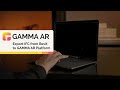 Gamma ar tutorial  export ifc models to gamma ar