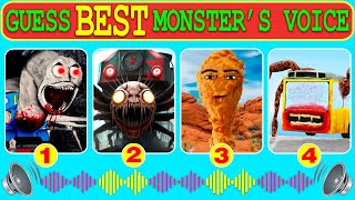 NEW Guess Monster Voice Spider Thomas, Choo Choo Charles, Gegagedigedagedago, Bus Eater Coffin Dance