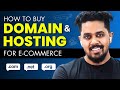 How To Buy Domain and Hosting for E-commerce Business | Hosting Step by Step Tutorial