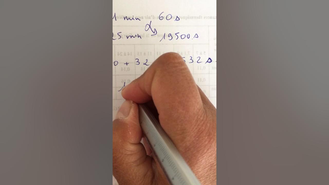 convertir des heures minutes secondes en heures décimales YouTube