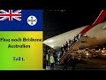 ✈️ Flug nach Brisbane Queensland | Australien Urlaub Teil 1 - VLOG