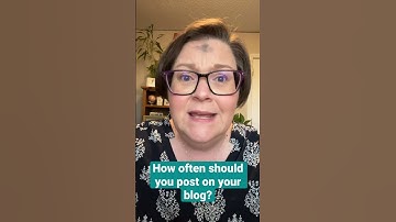 How often should you be posting on your blog? #seotips #blogging #blogger #monetization #seo #blogs