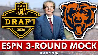 This ESPN 3-Round NFL Mock Draft Is A MIXED BAG For The Chicago Bears