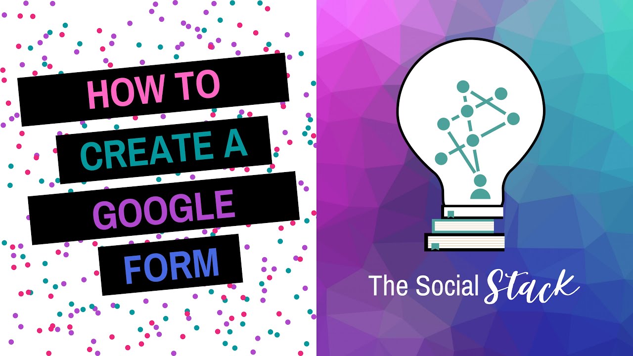 How to Create a Google Form - YouTube
