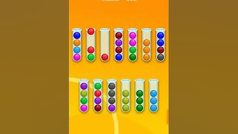 Ball sort-Bubble sort puzzle Game Master level 102