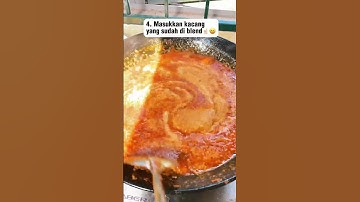 SAMBAL KACANG SIMPLE UNTUK RAYA! 😍