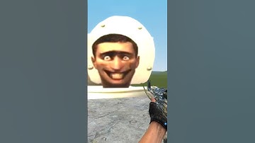 Large Skibidi Toliet gmod chase #shorts #skibiditoilet