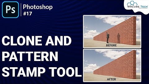 How to use Clone Stamp Tool and Pattern Stamp Tool in Adobe Photoshop