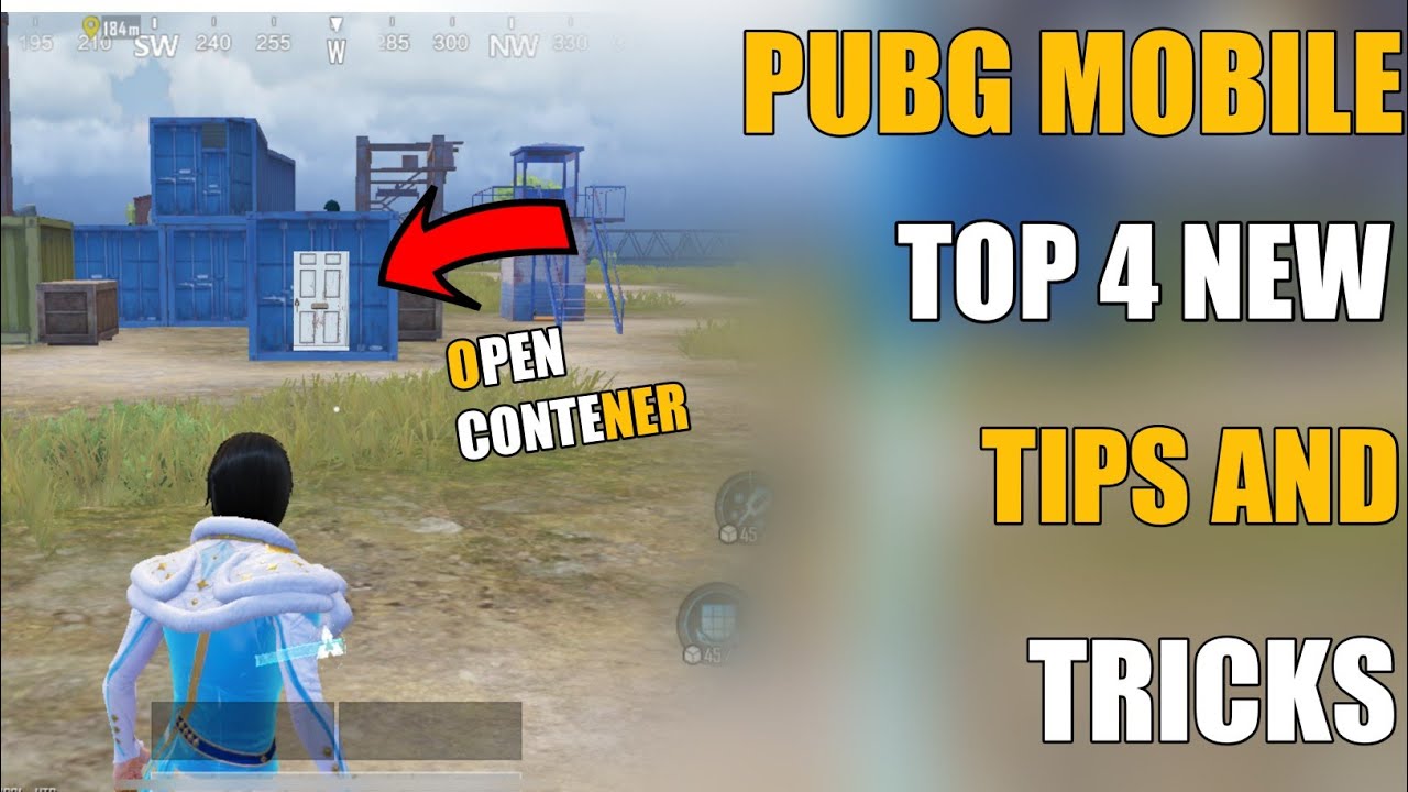 TOP 4 NEW COOL TIPS AND TRICKS OF PUBG MOBILE | BY SUNIL GAMER