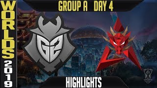 G2 vs HKA Highlights Game 1 | Worlds 2019 Group A Day 4 | G2 Esports vs Hong Kong Attitude