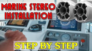 Boat Stereo Installation Tutorial - Marine Audio Install - Whiskey Island Marina