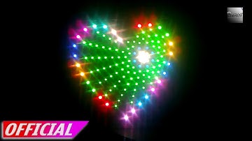 ★ LED TRÁI TIM ĐA MÀU RGB 1.0 (HIỆU ỨNG ĐẸP)