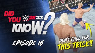 WWE 2K23 Did You Know: Special Possum Taunt, New Move Types, OMG Returns & More (Episode 16)