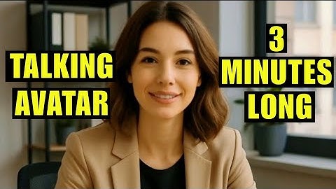 How to Make a 3-Minute Talking Avatar Video Using AI (Step-by-Step Tutorial)