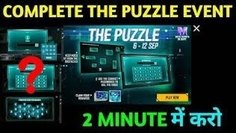How To Complete Moco Puzzle!! Moco Event Pura Kaise Karein!!Code For Moco Puzzle Event!! Free Fire!!