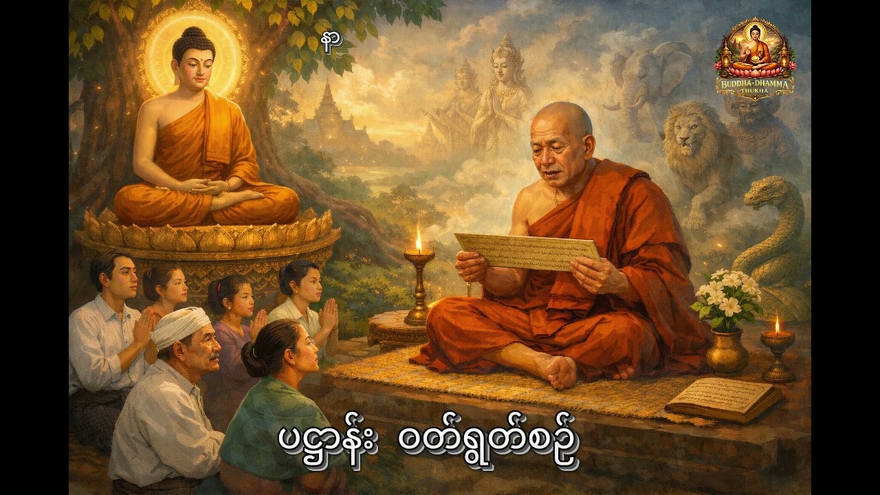 ပဋ္ဌာန်း ဝတ်ရွတ်စဉ် | နာယကချုပ်ဆရာတော် ဘဒ္ဒန္တသုစိတ္တာဘိဝံသ | အန္တရာယ်ကင်းတရားတော်