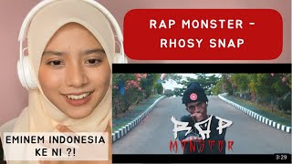 TERKEJUT YANG PART LAST TU 😭 RAP MONSTER - RHOSY SNAP REACTION