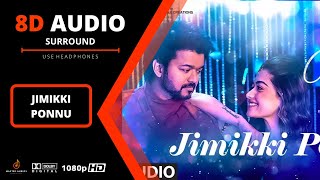 8D Audio: Jimikki Ponnu (Tamil) Varisu | Thalapathy Vijay | Anirudh, Jonita Gandhi | Vamshi