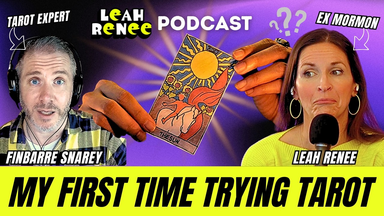 First time tarot reading with Leah Renee Comedian and Finnbarre Snarey