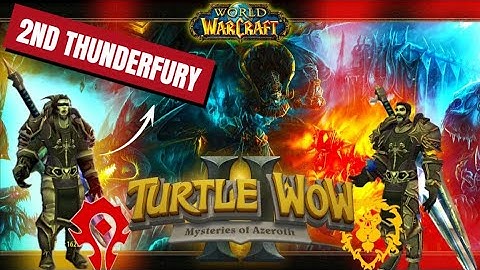 I Finally Got My SECOND Thunderfury! Turtle WoW!