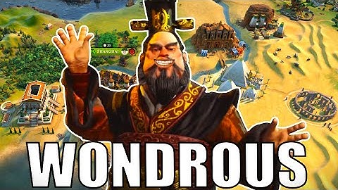 Civ 6 | How Many Wonders Can You Build In A Single Game? – (#1 Deity China Civilization VI)