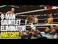 WWE 2K26 8-Man Gauntlet Eliminator Match | Oba Femi, Jacob Fatu, Ilja Dragunov, Jey Uso | Full Match