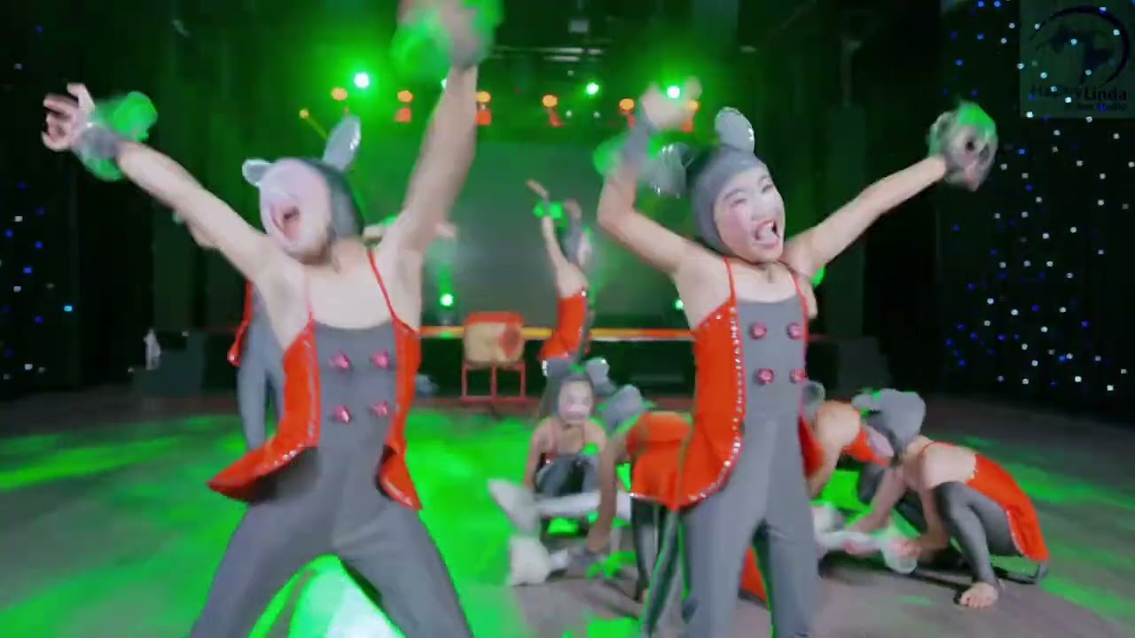 少儿舞蹈（猫鼠之夜）完整版   Dance：The Cat and Mice Crazy Night  From Happy Linda Dance Studio 多伦多琳达舞蹈艺术学校