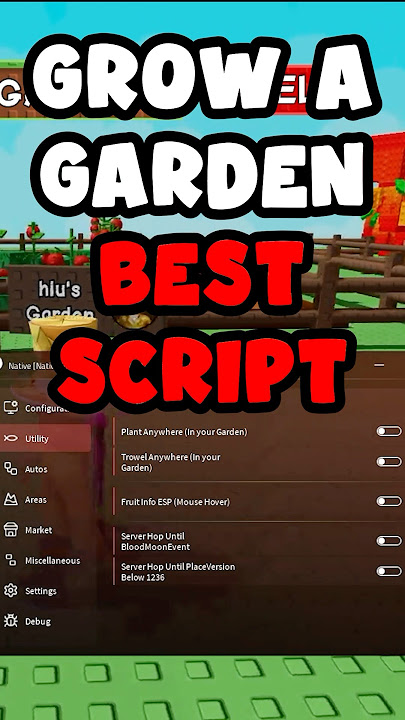 Best FREE Grow A Garden Script 🌸 Candy Blossom OP Hack!