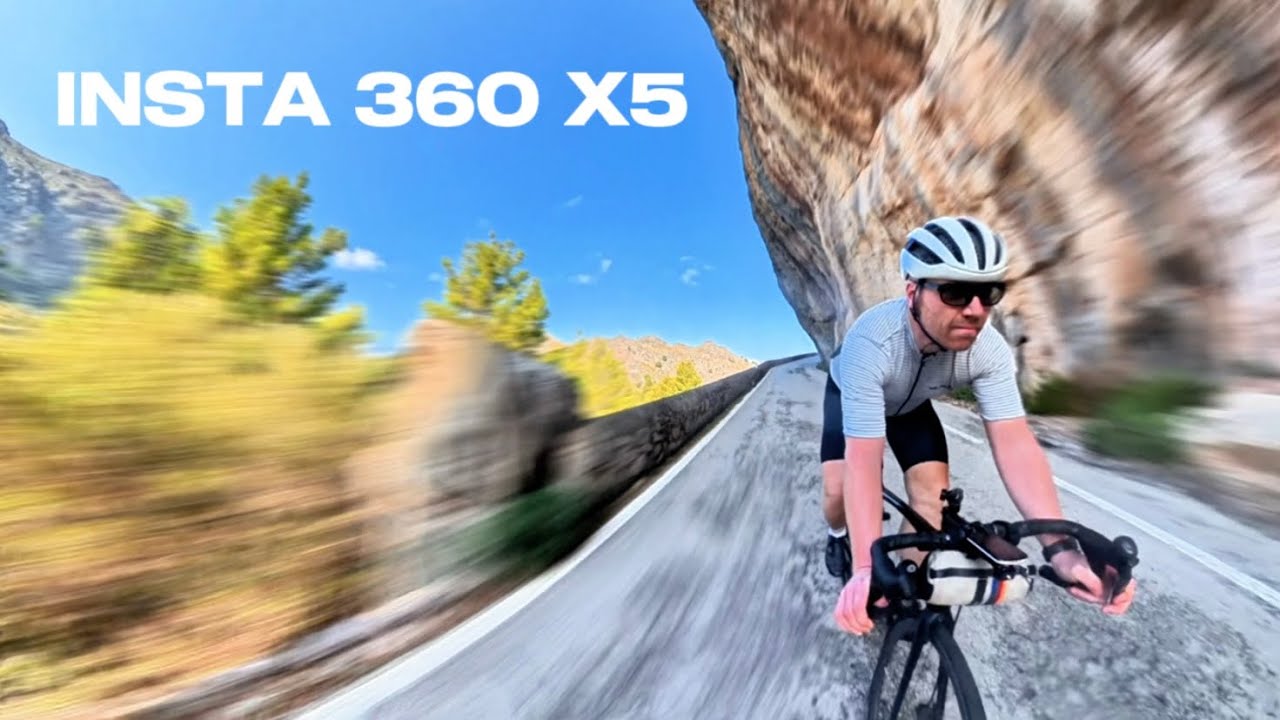 Как я установил Insta360 X5 на велосипед