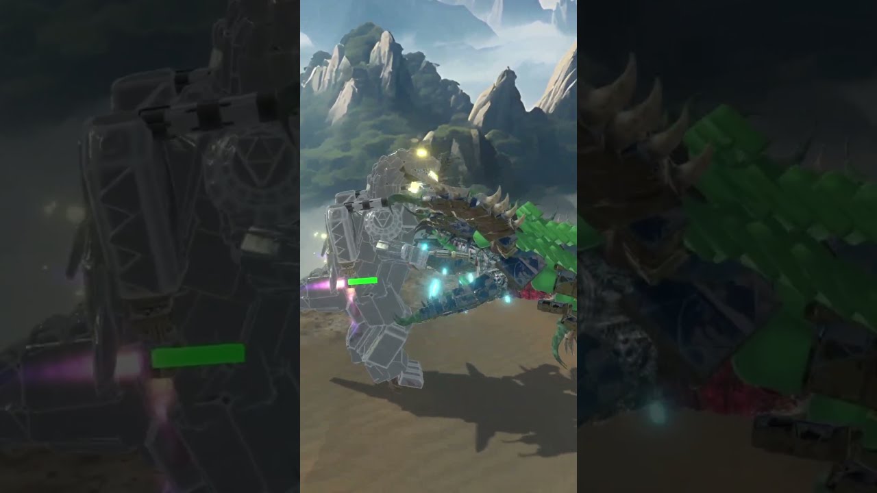 Robozilla vs Venomzilla - Animal Revolt Battle Simulator 