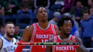 Dwight Howard and-1 jam vs. Bucks