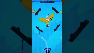 Worm Out  Brain #:puzzlegame Save The Banana Lvl #gameplay by  #mrpinkdot screenshot 3