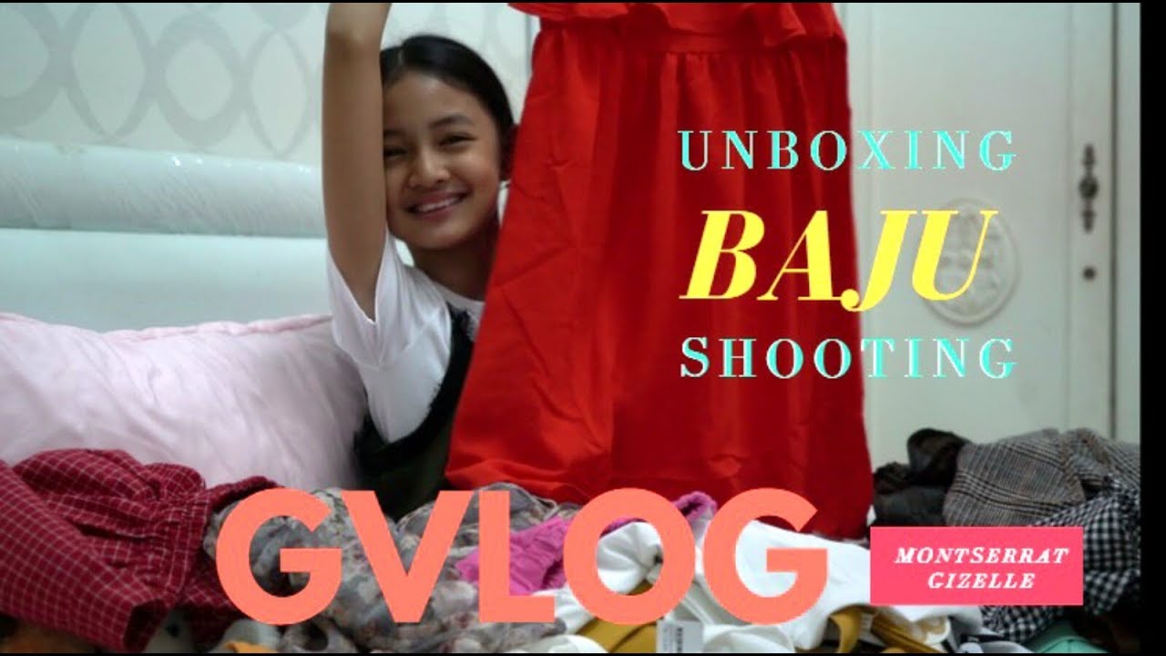 UNBOXING & Nyobain Langsung Baju Buat Shooting - YouTube