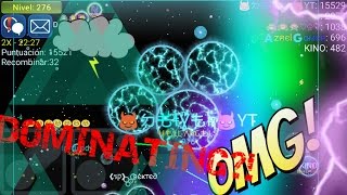 GAMEPLAY DOMINATING SERVER, BEST DOUBLE ICE SPLIT EVER!! TRICKSPLIT FAIL :v NEBULOUS