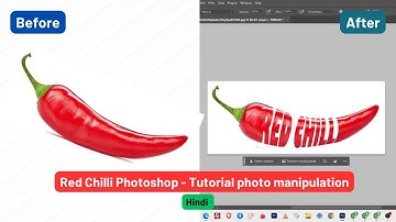 Red Chilli Photoshop - Tutorial photo manipulation