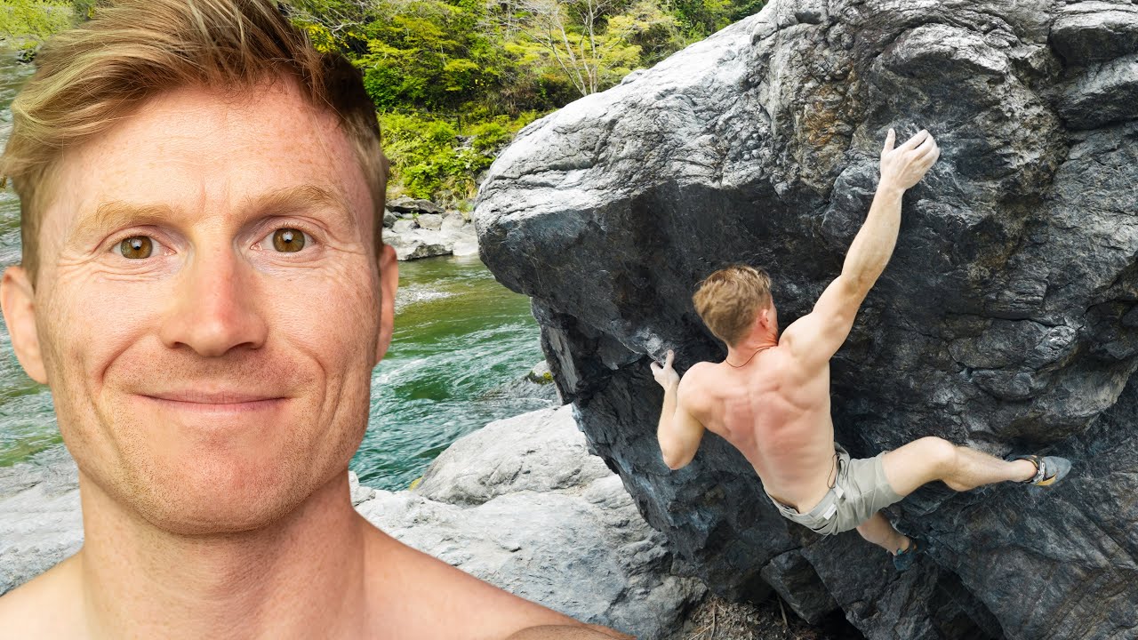 I tried Japan's most famous outdoor bouldering