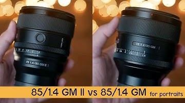 Sony 85/1.4 GM II vs 85/1.4 GM - Is it REALLY WORTH Upgrading for Portraits