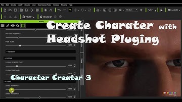 Create Character with Headshot Plugin