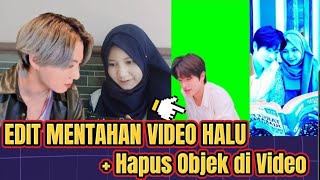 CARA EDIT MENTAHAN VIDEO HALU & MENGHAPUS OBJEK PADA VIDEO | JUNGKOOK BTS   ENHYPEN