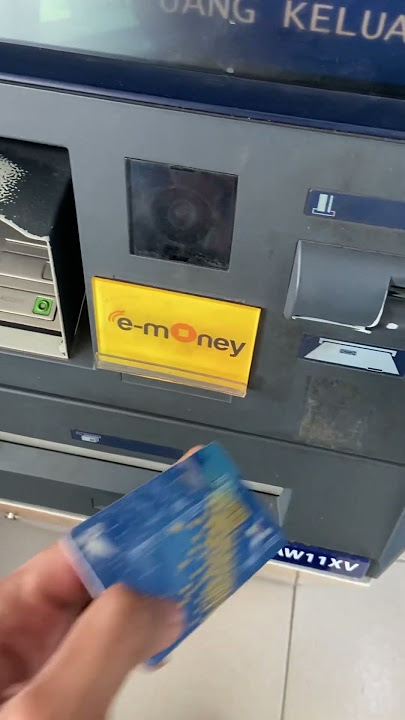 Mentahan vidio tarik uang di atm