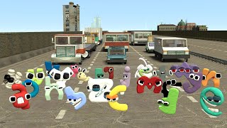 Destruction All Lowercase Alphabet Lore Family On The Highway In Garrys Mod