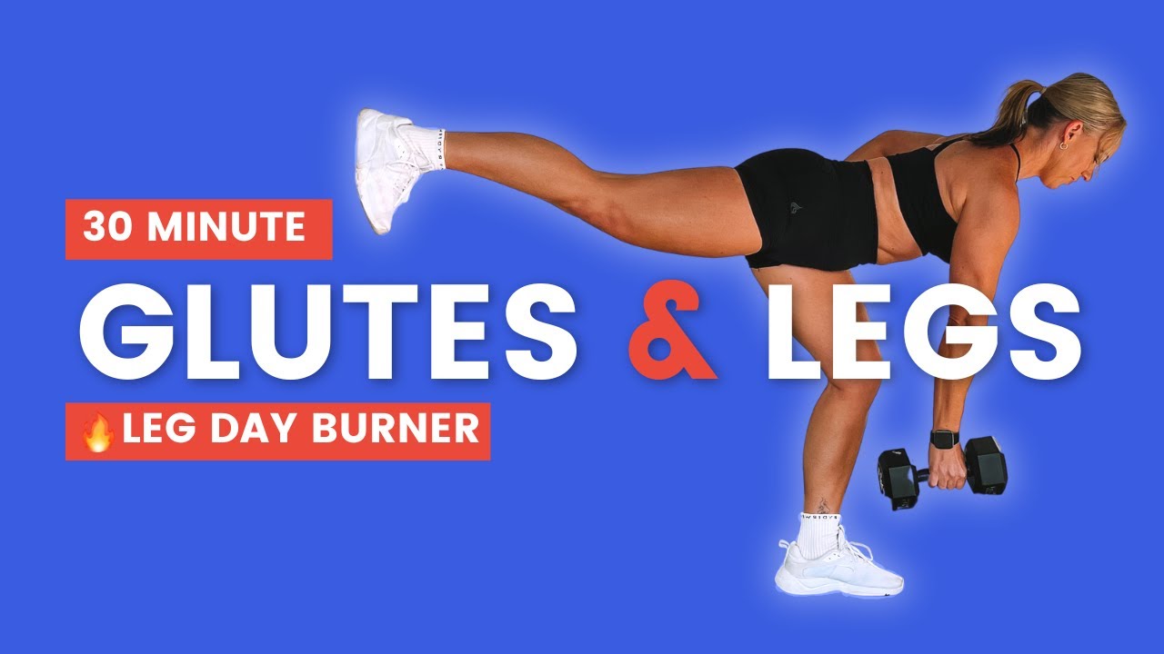 HAMSTRING FIRE ! 🔥 Dumbbell Glutes & Legs Workout | 30 Min Strength Training for Women